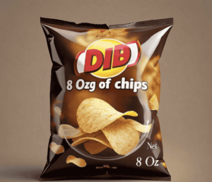 8 Oz bag of chips