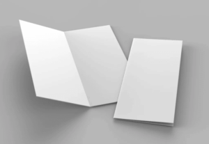 Folded Letter-Sized Paper