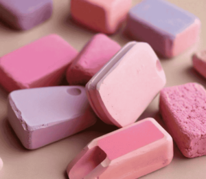 Pink Erasers